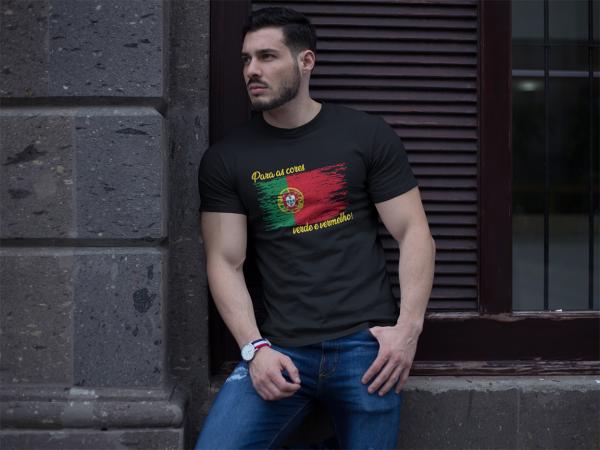 T-Shirt Portugal Flagge